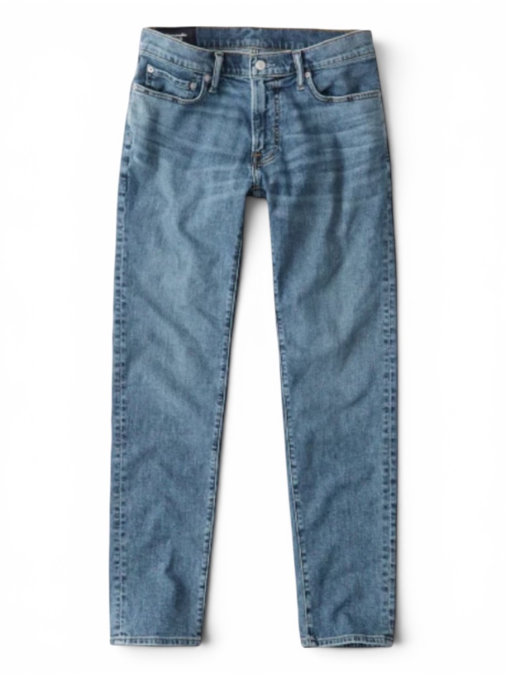 Abercrombie & Fitch Men's Stretch Skinny
Medium Wash Jeans Size 30x32